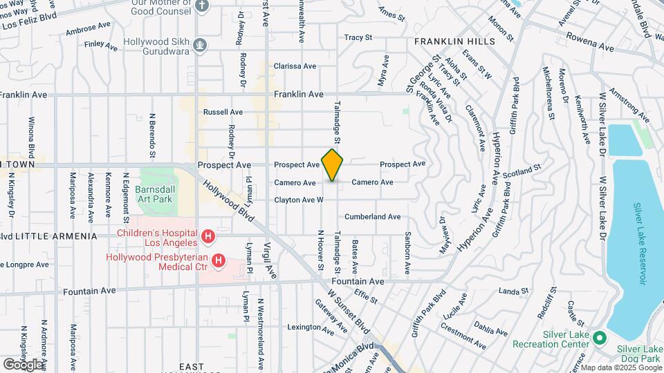 1623 Talmage Ave Mapa y Detalles de la Ubicación