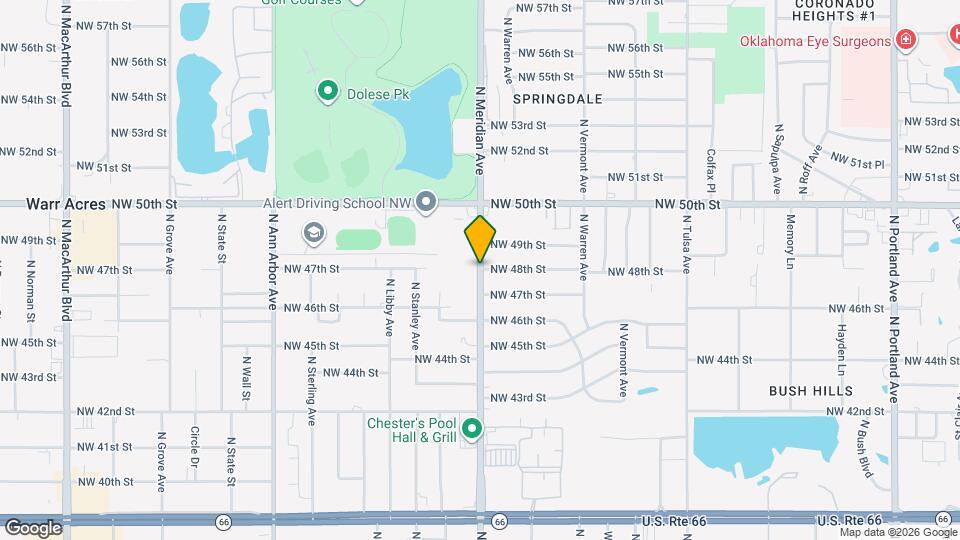 4804 NW 48th St Mapa y Detalles de la Ubicación