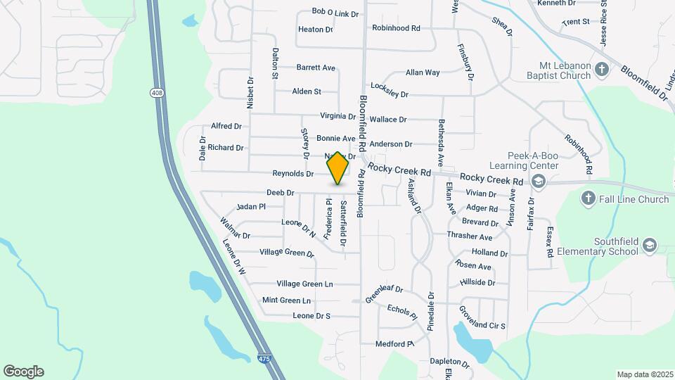 2641 Deeb Dr Map and Location Details
