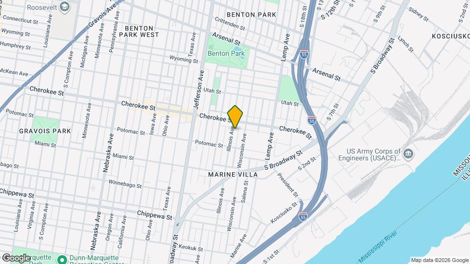 3420 Illinois Ave Mapa y Detalles de la Ubicación