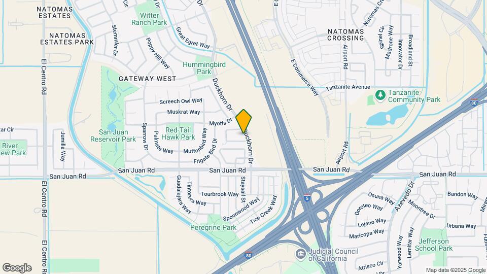 3407 Duckhorn Dr Map and Location Details