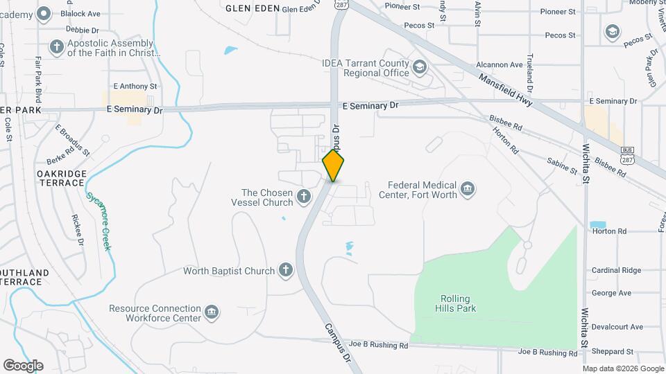 4532 Alamosa St Map and Location Details