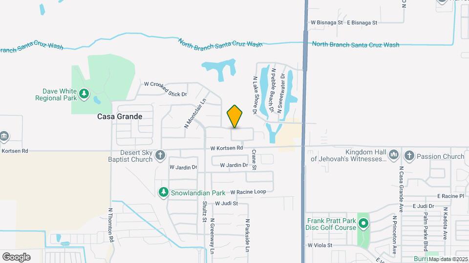 609 W Casa Mirage Dr Map and Location Details