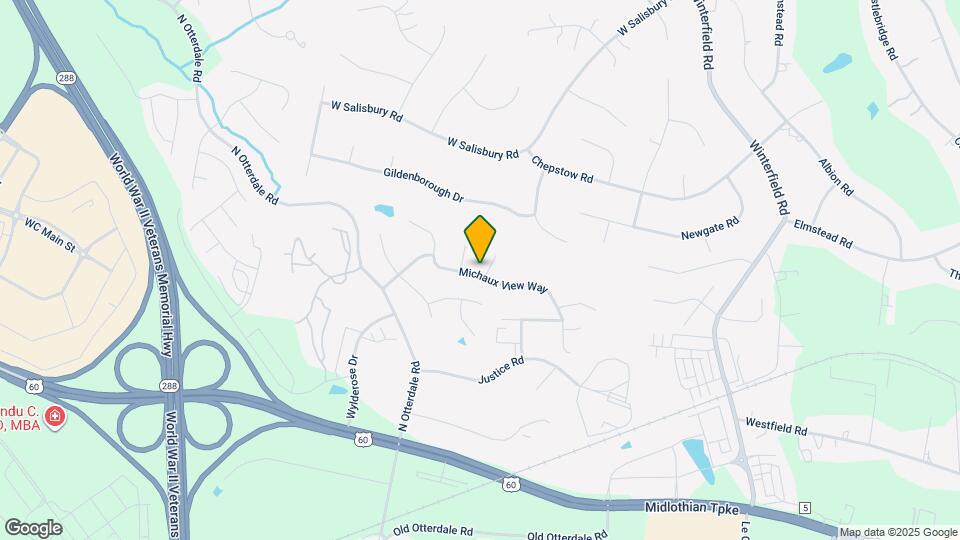 14300 Michaux View Way Map and Location Details