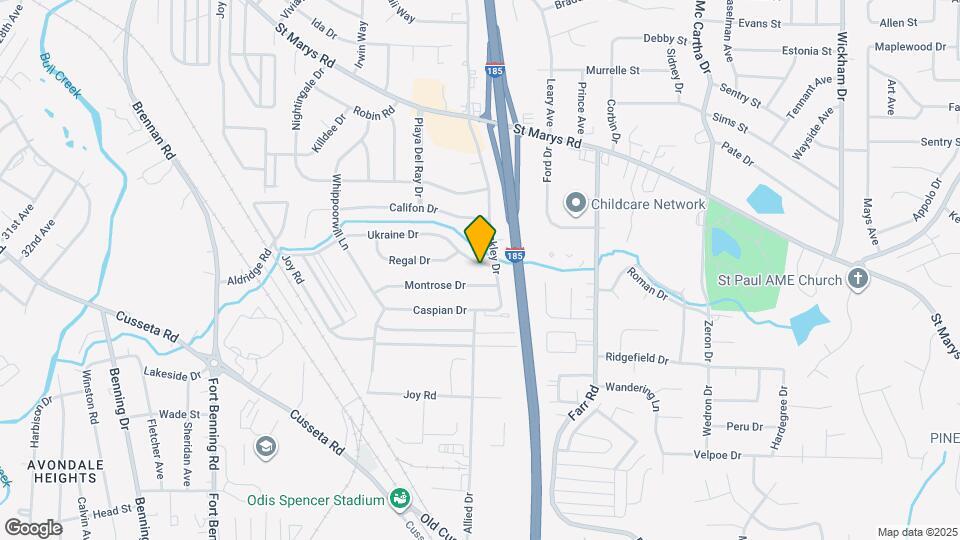 3826 Ukraine Dr Map and Location Details