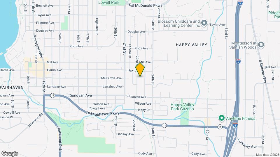 1321 22nd St Map and Location Details