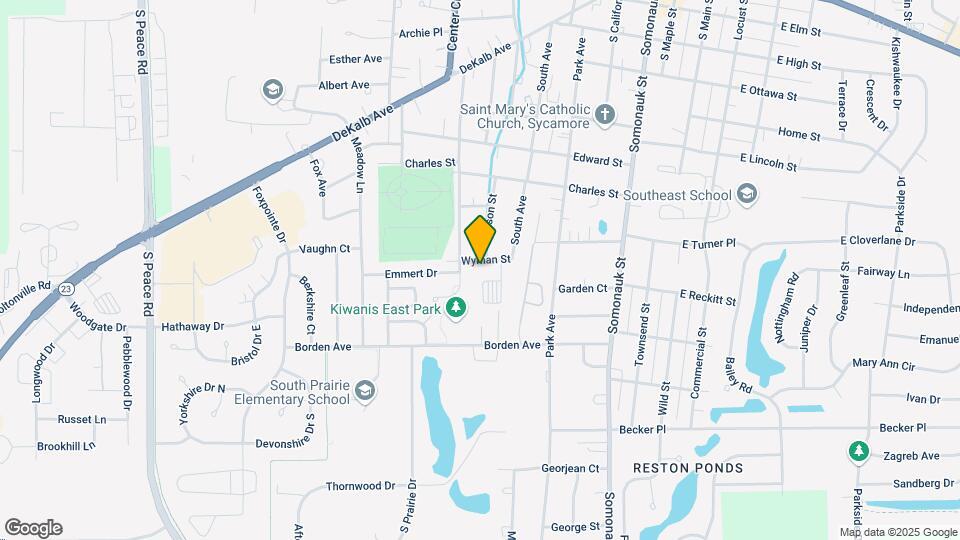 432 Wyman St Map and Location Details