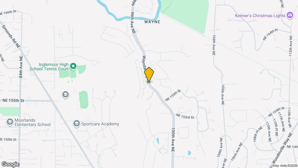 15805 Waynita Way NE, Unit D207 Mapa y Detalles de la Ubicación