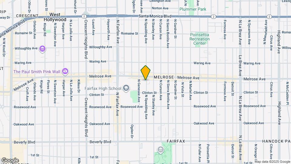 647 N Spaulding Ave Map and Location Details
