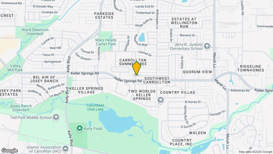 2600 Summertree Dr Map and Location Details