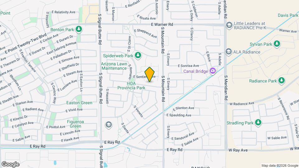 4762 S Grenoble Cir Map and Location Details