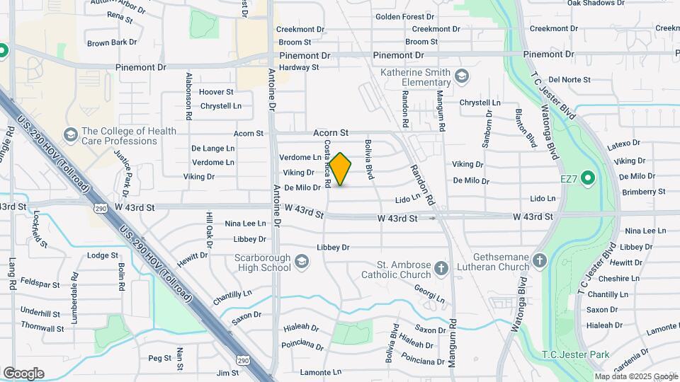 5209 De Milo Dr Map and Location Details