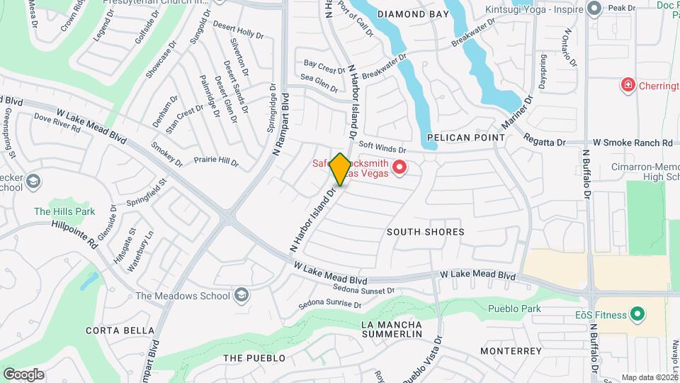 2217 Harbor Cliff Dr Map and Location Details