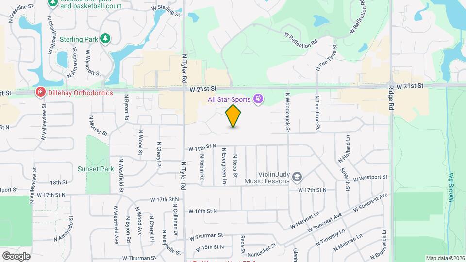 8502 W Westlawn Cir Map and Location Details