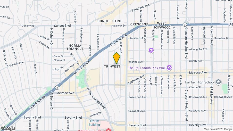 8570 Sherwood Dr Mapa y Detalles de la Ubicación