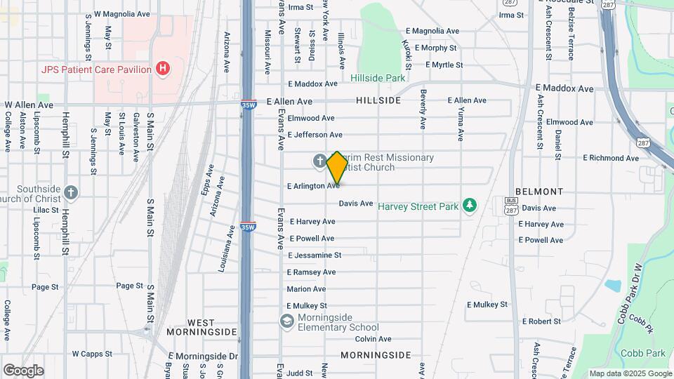 1016 E Arlington Ave-Unit -C Mapa y Detalles de la Ubicación