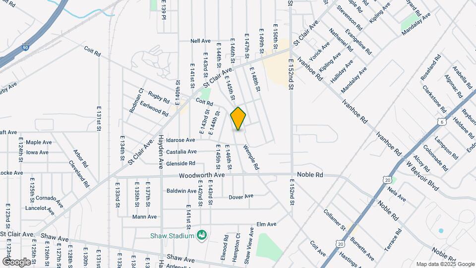 14623 Coit Rd Map and Location Details