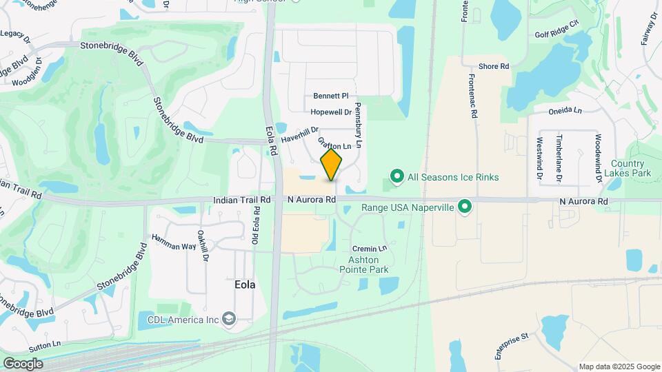 1213 Pennsbury Ln Map and Location Details