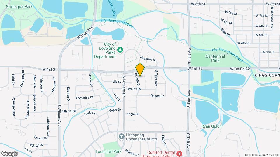 138 Glenda Dr Map and Location Details