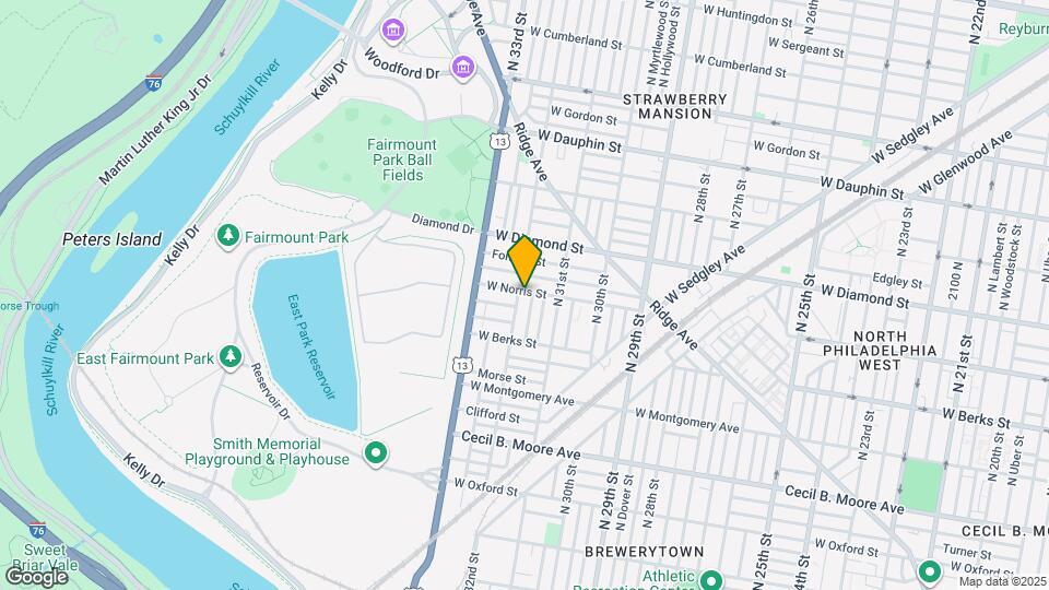 1949 N 32nd St Map and Location Details