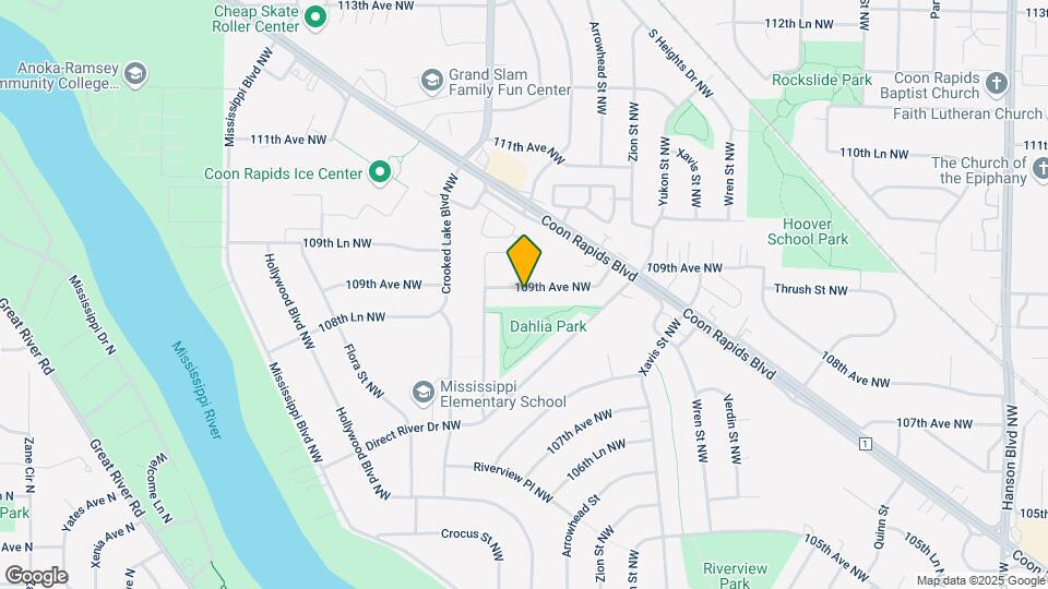 2730 109th Ave NW Map and Location Details