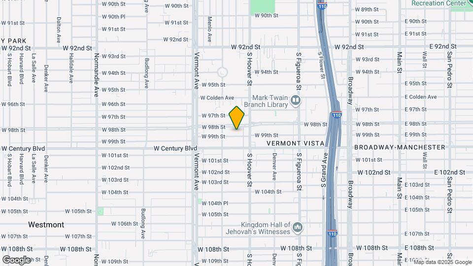 731 W 99th St Map and Location Details