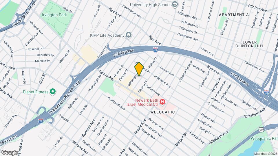 83 Aldine St Map and Location Details