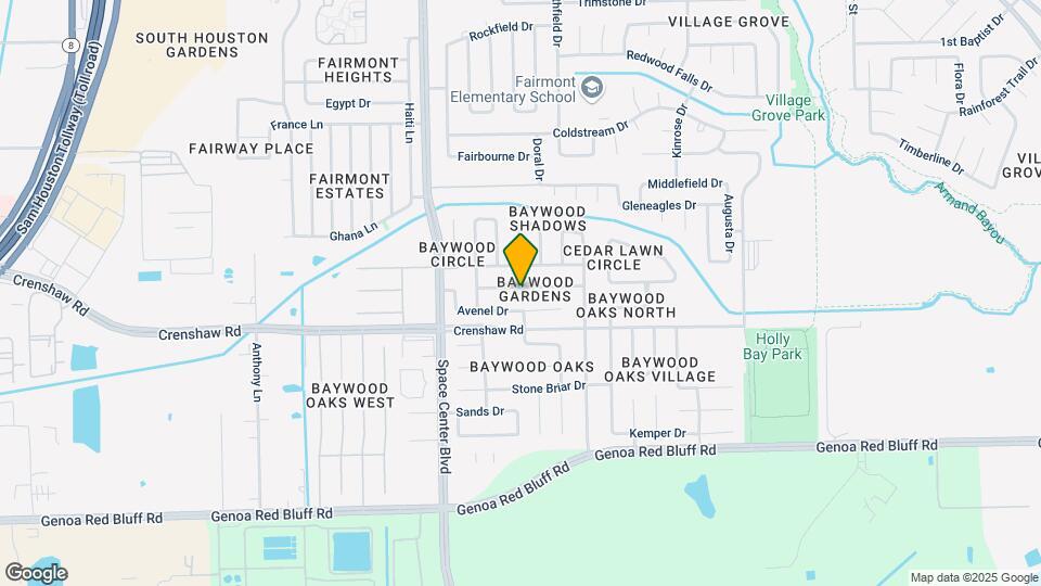 6502 Inverness Way Map and Location Details