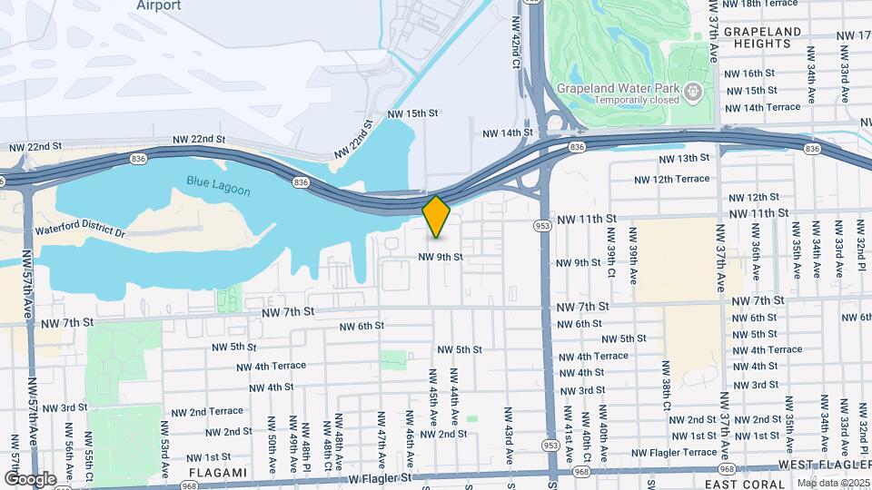 909 NW 45th Ave Map and Location Details