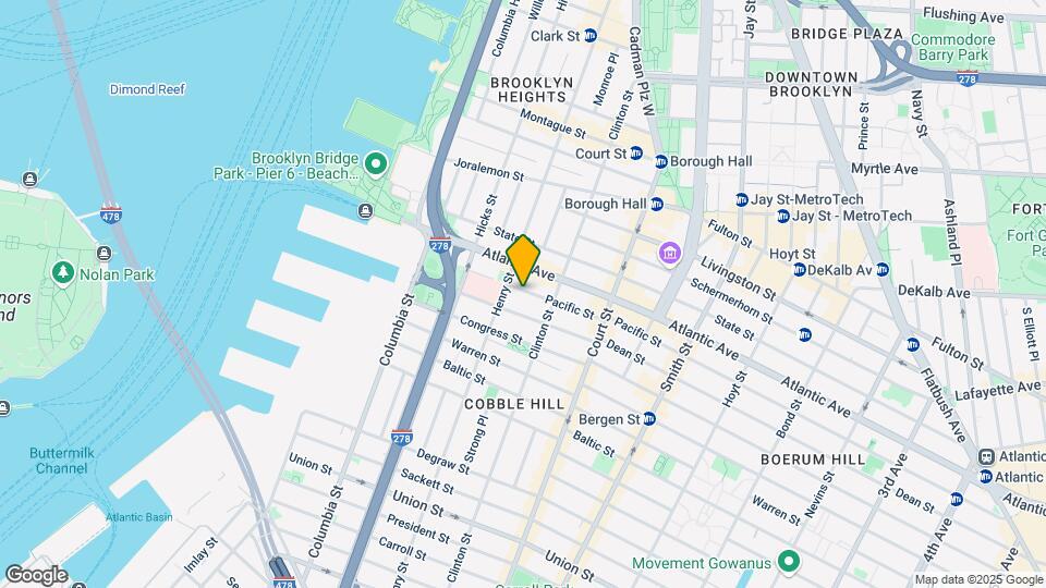124 Pacific St Mapa y Detalles de la Ubicación