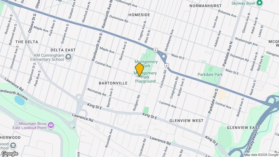 125 Auburn Ave Map and Location Details