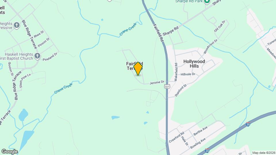 1514 Jerome Dr Map and Location Details