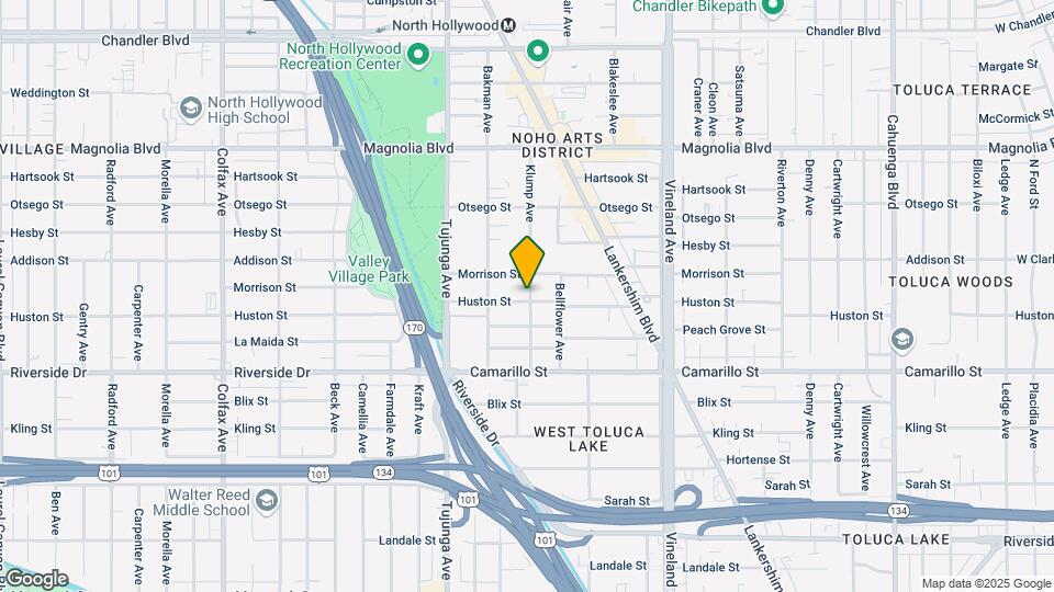 4907 Klump Ave Mapa y Detalles de la Ubicación