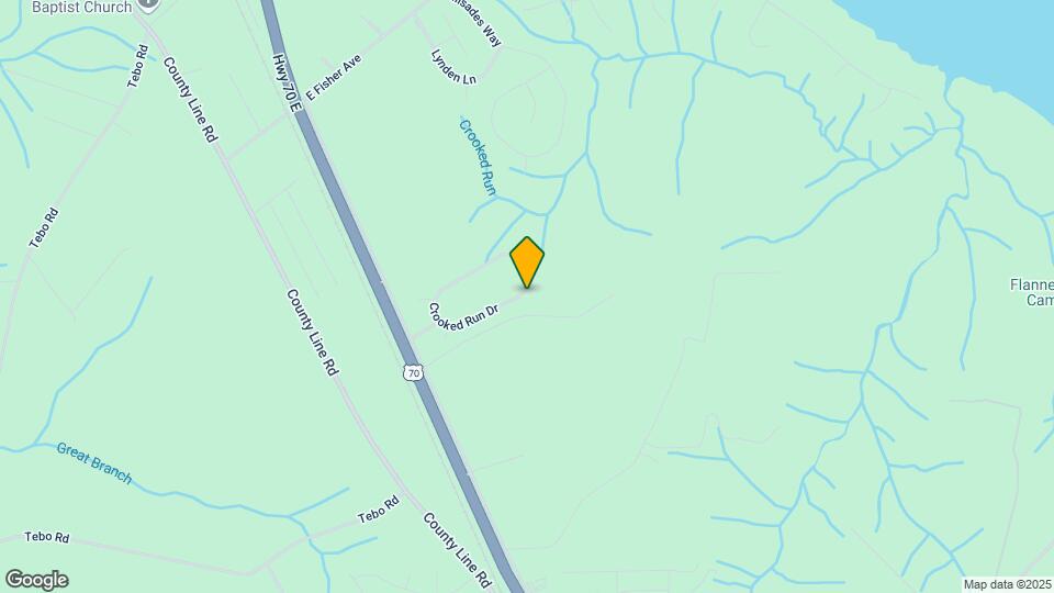 132 Crooked Run Dr Map and Location Details