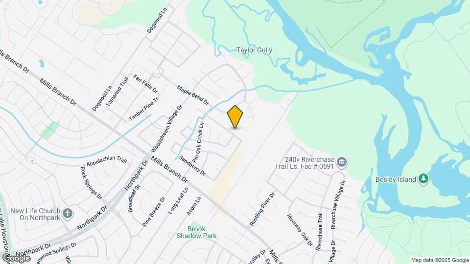 2714 Woodspring Forest Dr Map and Location Details