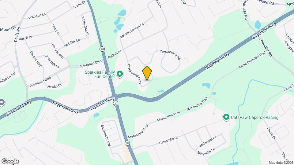 1310 Creekwood Cove, Unit 406 Map and Location Details