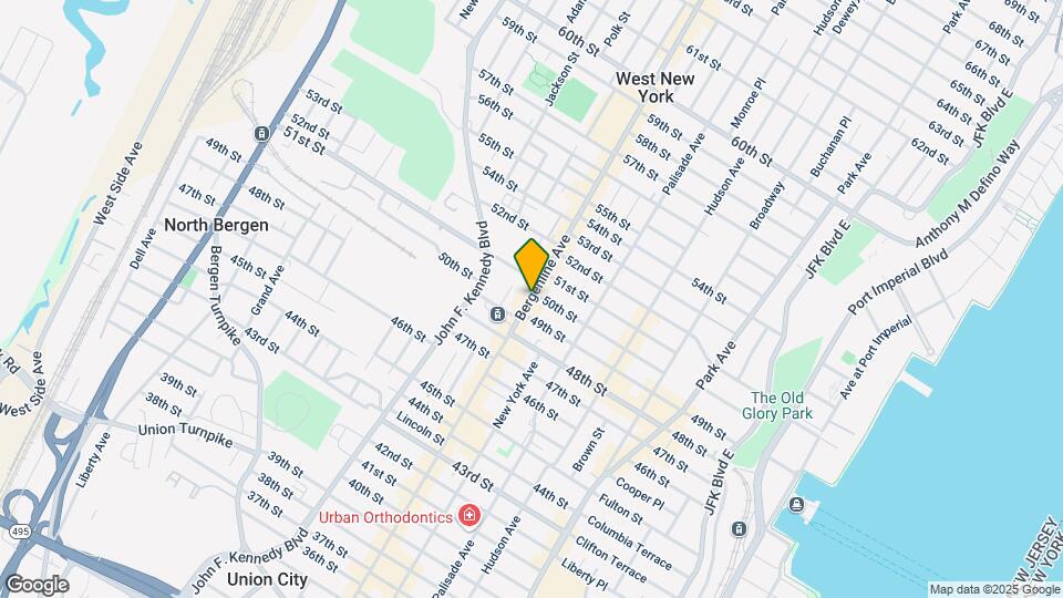 4920 Bergenline Ave Map and Location Details