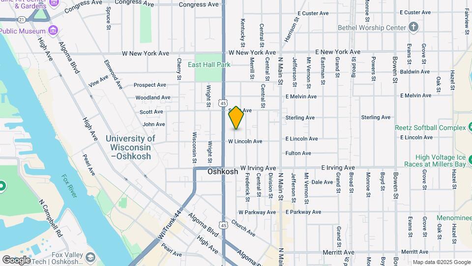 816 Franklin St Map and Location Details