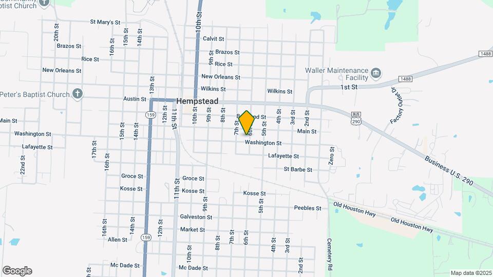 1045 6th St Map and Location Details
