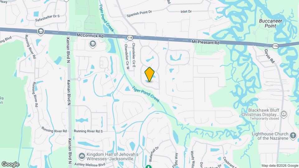 13915 Ponderosa Pine Dr E Map and Location Details