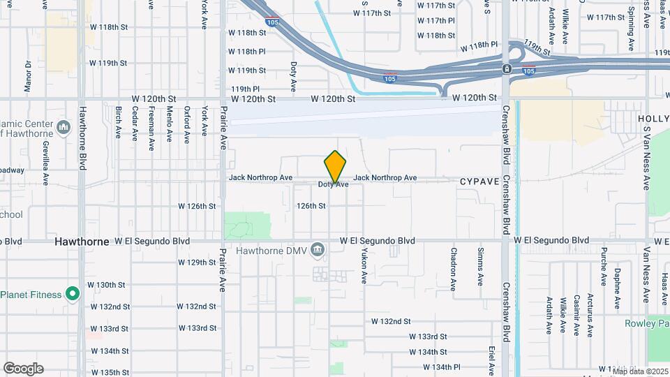 12506 Kornblum Ave Map and Location Details