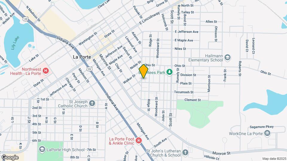 613 Rose St, Unit 1A Mapa y Detalles de la Ubicación
