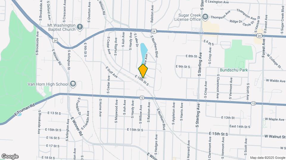 10516-10516 E 10th St S Map and Location Details