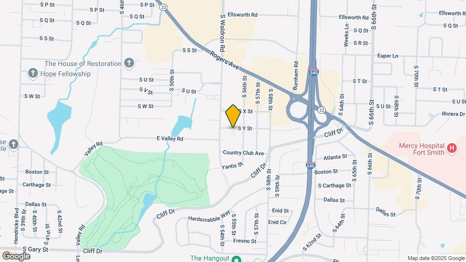5408 S Y St Map and Location Details
