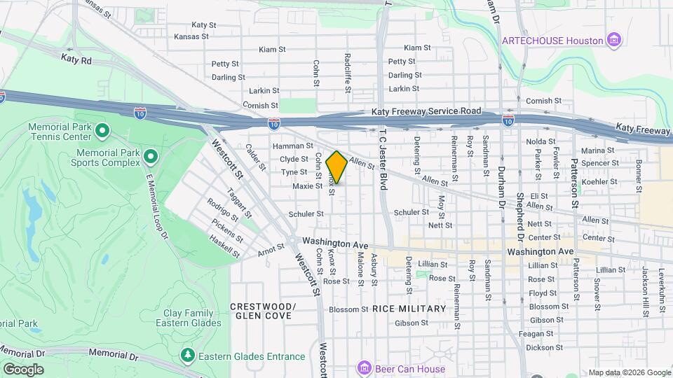 5811 Maxie St Map and Location Details