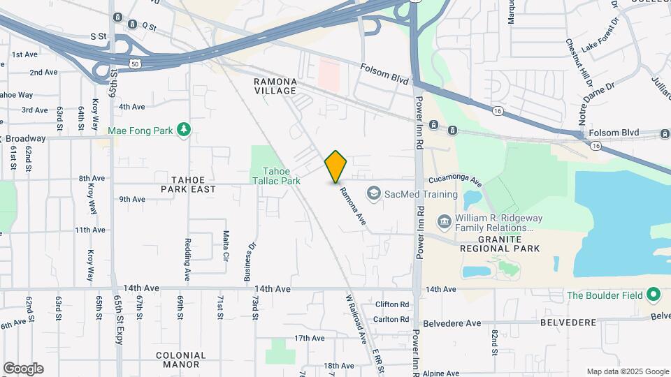 3308 Ramona Ave Map and Location Details