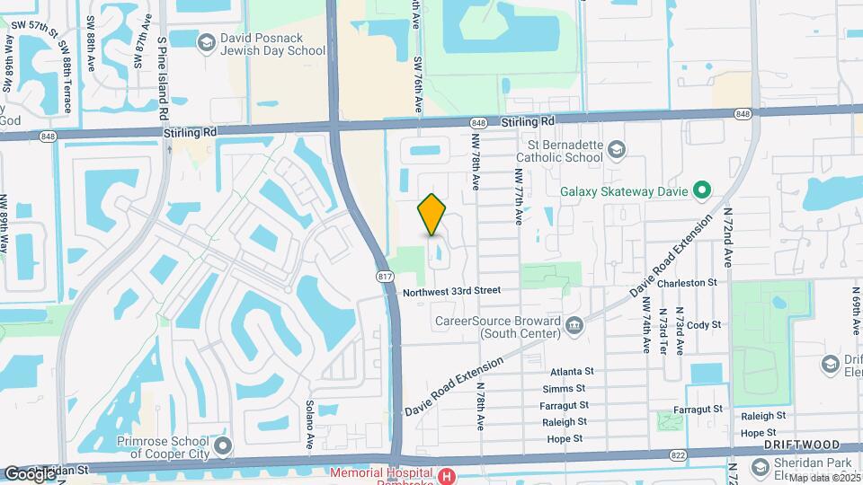 3506 NW 79th Way Map and Location Details