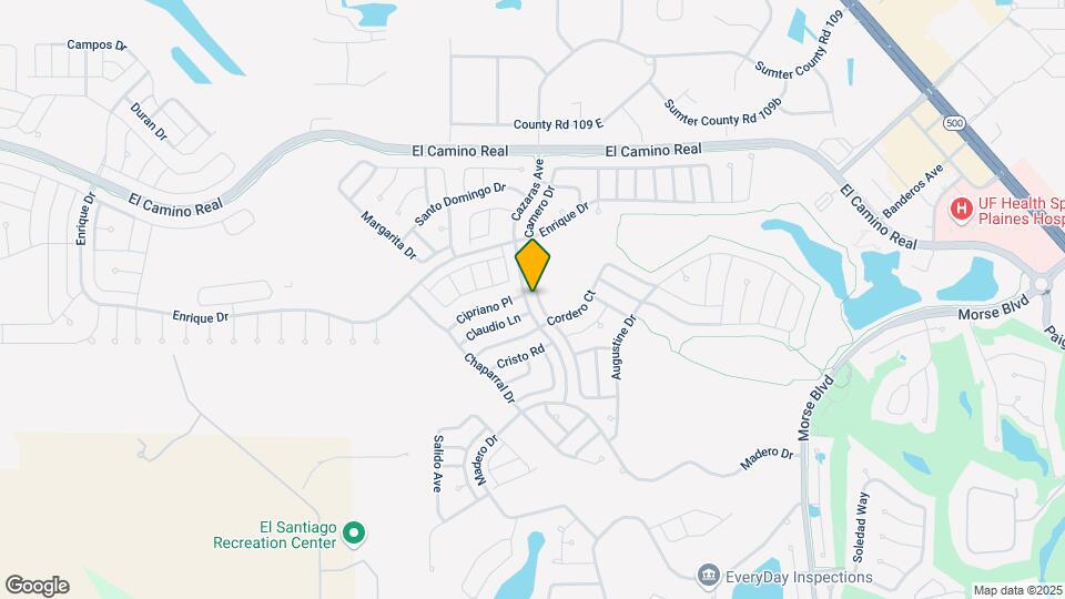 1256 Camero Dr Map and Location Details