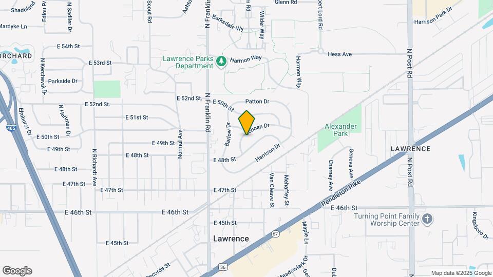 8161 Schoen Dr Map and Location Details