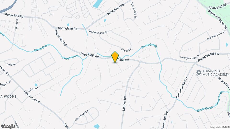 537 Paper Ridge Ln Map and Location Details